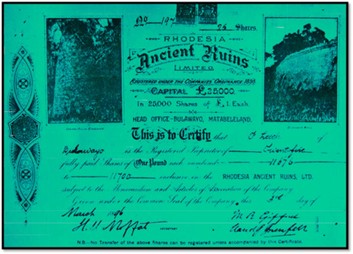 Examining how the author Richard Nicklin Hall (1853-1914) justified his thesis that Zimbabwe’s gold mines were dug in ancient times by foreign miners