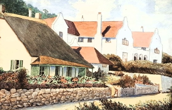 The death of Cecil John Rhodes at his Muizenberg cottage in 1902