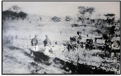 The Battle of Shangani (called Bonko by the amaNdebele) on 25 October 1893